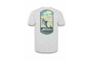 Image of Mojo Sportswear Company Horizon Catch Tee - Mens, White Caps, 2XL White Caps - 2XL - Mojo Horizon Catch Tee