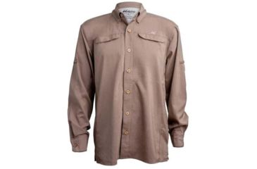 Image of Mojo Sportswear Company Mr. Big Performance Vented Shirt Long Sleeve - Mens, Osprey, Large, Osprey - L - MBPRFVS