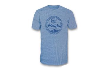 Image of Mojo Sportswear Company Outdoor Adventure Short Sleeve T - Shirt - Mens, Heron Blue, 2XL, HRNBL - 2XL - MSOAT