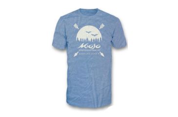 Image of Mojo Sportswear Company Treeline Short Sleeve T - Shirt - Mens, Heron Blue, 2XL, HRNBL - 2XL - MSTRT