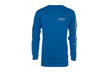 Image of Mojo Sportswear Company Wireman X Redfish/Trout TX Flag - Mens, Mojo Blue, Extra Large, MJBL - XL - MJWRMNXRTTXF