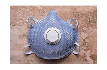 Image of Moldex/Metric 2300 N95 Particulate Respirator w/ Exhale Valve, Low Profile, Pack of 10, 2300N95-CS