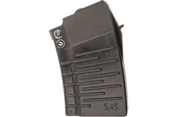 Image of Molot Vepr Round Magazine, 5.45x39, 10-Round, Polymer Black, M-VPR54539-10, EDEMO3