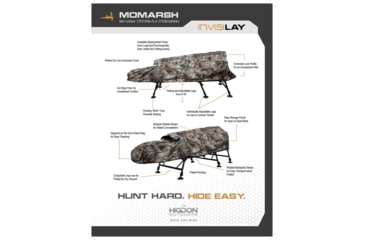 Image of MOMarsh ATX Invisi-Lay Hunting Blind, One Size Fits All, 31538
