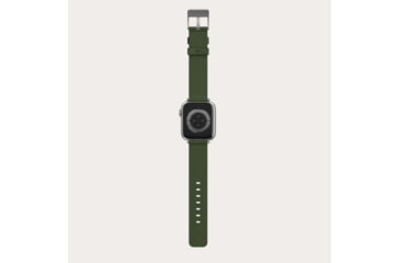Image of Moment For Apple Watch 42/44/45mm - Everyday Leather Strap, Olive Green Leather, 320-034