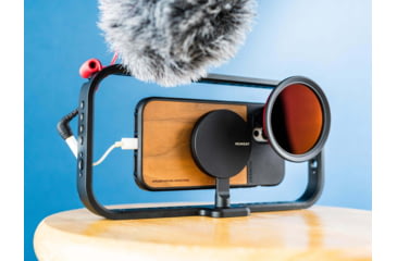 Image of Moment Mobile Filmmaker Cage, For MagSafe, Black, 107-027-M