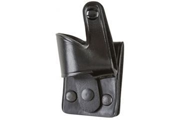 Image of Monadnock 3750 Pr 24 Leather Baton Holder In Plain Black
