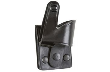 Image of Monadnock 3752 Pr 24 Leather Baton Holder In Plain Black