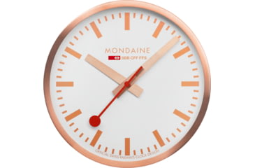 Image of Mondaine Wall Kitchen Clock, Cooper, 40cm, A995.CLOCK.17SBK