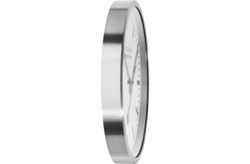 Image of Mondaine Wall Kitchen Clock, Silver, 40cm, A995.CLOCK.17SBV