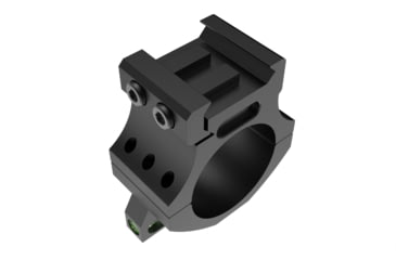 Image of Monstrum 30mm Precision Picatinny V2 Scope Rings w/Level Bubble, 1 in, Black, SR-3XLB-P100