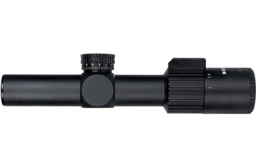 Image of Monstrum Alpha Series 1-4x24 First Focal Plane FFP Rifle Scope with MOA Reticle, Black, GA1424-BLK