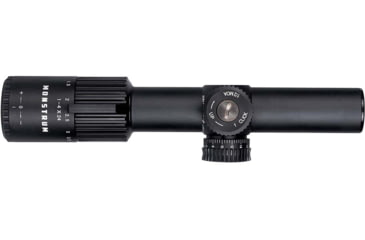 Image of Monstrum Alpha Series 1-4x24 First Focal Plane FFP Rifle Scope with MOA Reticle, Black, GA1424-BLK