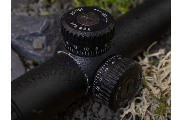 Image of Monstrum Alpha Series 1-6x24 First Focal Plane FFP Rifle Scope with MOA Reticle, Black, GA1624-BLK