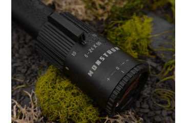 Image of Monstrum Alpha Series 6-24x50 First Focal Plane FFP Rifle Scope with MOA Reticle, Black, GA62450-BLK