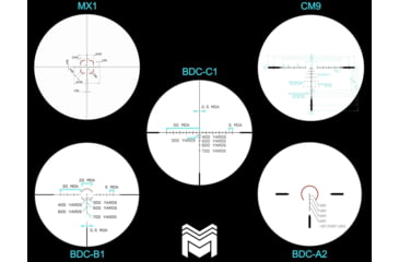 Image of Monstrum Banshee 1-6x24mm LPVO 30mm Tube Rifle Scope w/ Offset Scope Mount, Second Focal Plane