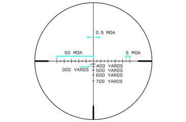 Image of Monstrum Banshee 1-6x24mm LPVO 30mm Tube Rifle Scope w/ Offset Scope Mount, Second Focal Plane