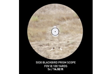 Image of Monstrum Blackbird 5x30mm Prism Scope, Black, PB530-B