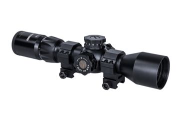 Image of Monstrum G1 3-9x40mm Rifle Scope, 30mm Tube, FFP, Illuminated Rangefinder Reticle, Adjustable Objective, Black FFPS3940-R