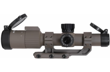 Image of Monstrum G3 FFP LPVO Rifle Scope, 1-3x24mm, 30mm Tube, First Focal Plane, Illuminated FFP X1 Reticle, Flat Dark Earth, G3F1324-FDE