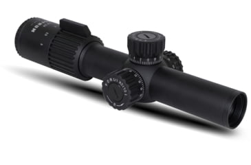 Image of Monstrum G3 FFP LPVO Rifle Scope, 1-3x24mm, 30mm Tube, First Focal Plane, Illuminated FFP X1 Reticle, MIL-STD 8625 Type III Hard-Anodized, Black, G3F1324-BLK