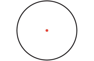 Image of Monstrum Ghost 1x20mm Red Dot Sight, 2 MOA Dot Reticle, Type III Hardcoat Anodized, Black, RDT20B