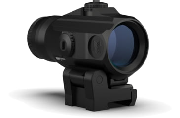 Image of Monstrum Ghost 3X Prism Magnifier w/ Flip-to-Side Mount, Type III Hard Anodized, Black, PG3X-B