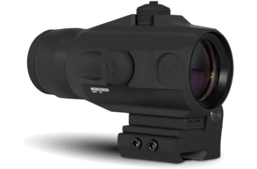 Image of Monstrum Ghost 3X Prism Magnifier w/ Flip-to-Side Mount, Type III Hard Anodized, Black, PG3X-B