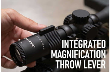 Image of Monstrum Guardian 3-9x40mm 1in Tube Rifle Scope, Second Focal Plane, Crosshair Reticle, Black, SG3940-B