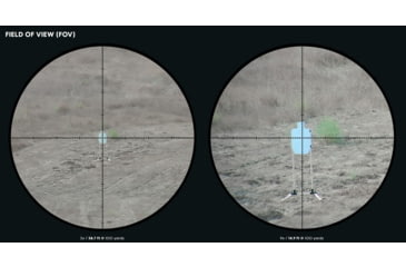 Image of Monstrum Guardian 3-9x40mm 1in Tube Rifle Scope, Second Focal Plane, Crosshair Reticle, Black, SG3940-B