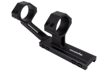 Image of Monstrum H-Series V2 Hollow Frame Offset Cantilever Picatinny Scope Mount, 1in, Black, MH255-B