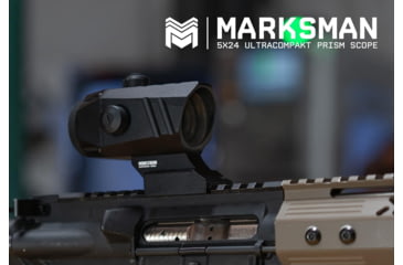 Image of Monstrum Marksman 5x24mm Micro Prism Scope, Black, PM524B-G2