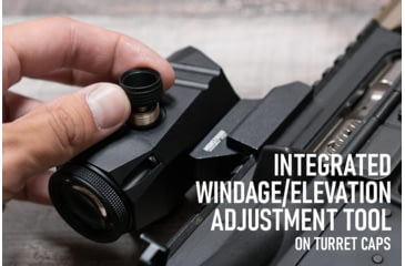 Image of Monstrum Marksman 5x24mm Micro Prism Scope, Black, PM524B-G2