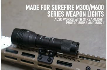 Image of Monstrum 45 Degree Offset Scout Light Mount