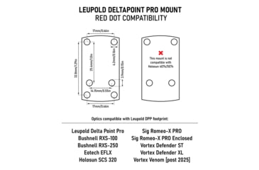 Image of Monstrum 7075 Series Adapter Red Dot Sight Mount