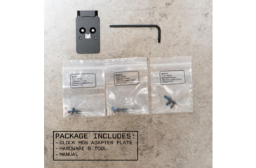 Image of Monstrum 7075 Series Red Dot Mounting Plate for CZ P10 Optics Ready Pistols