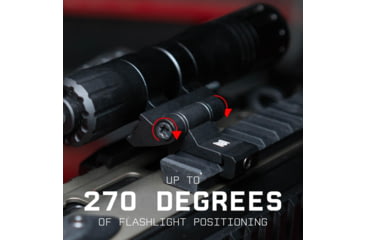 Image of Monstrum Adjustable Scout Light Mount with Pivoting Mount Plate