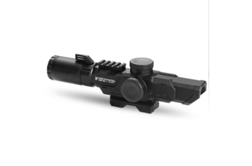 Image of Monstrum Archangel X2 1-10x24mm LPVO 30mm TubeRifle Scope, First Focal Plane, MM5 Morpheus MIL Reticle, Black, FAX110B-MM5