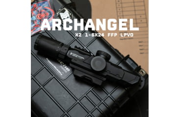 Image of Monstrum Archangel X2 1-6x24mm LPVO 30mm Tube Rifle Scope, First Focal Plane