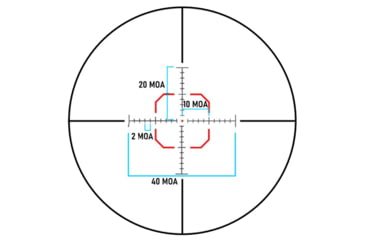 Image of Monstrum Banshee 1-6x24mm LPVO 30mm Tube Rifle Scope w/ Offset Scope Mount, Second Focal Plane