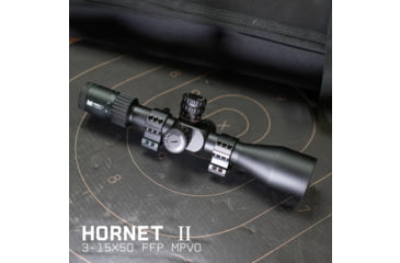 Image of Monstrum Hornet II 3-15x50mm 30mm Tube Rifle Scope, First Focal Plane
