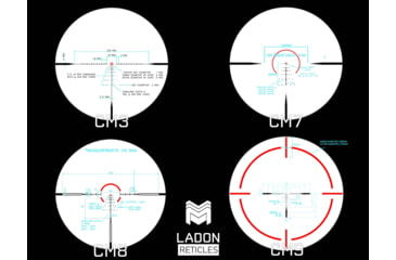 Image of Monstrum Ladon 1-6x24mm LPVO 30mm Tube Rifle Scope, First Focal Plane