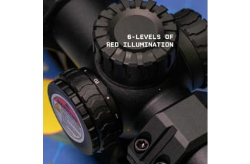 Image of Monstrum Panzer 2-10x40 LPVO 1in Tube Rifle Scope, Second Focal Plane