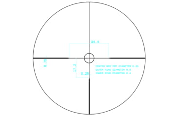 Image of Monstrum Panzer 2-10x40 LPVO 1in Tube Rifle Scope, Second Focal Plane
