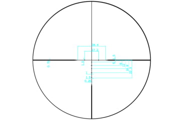 Image of Monstrum Panzer 2-10x40 LPVO 1in Tube Rifle Scope, Second Focal Plane
