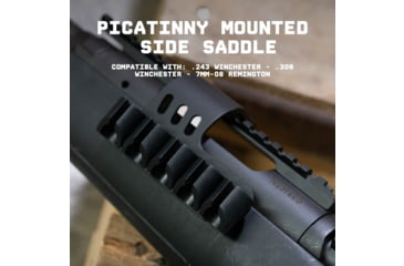Image of Monstrum Picatinny Side Saddle Ammo Holder