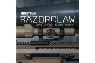 Image of Monstrum Razorclaw Ultralight Dual Ring Scope Mount