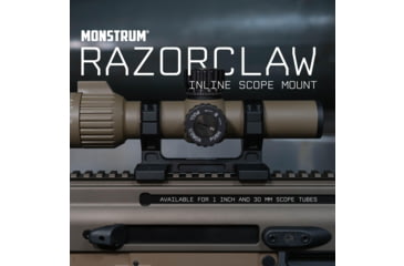 Image of Monstrum Razorclaw Ultralight Dual Ring Scope Mount