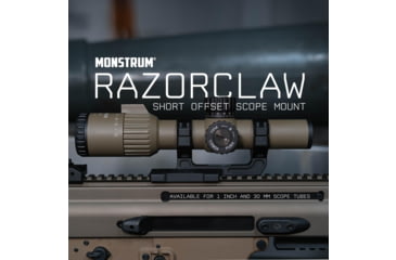 Image of Monstrum Razorclaw Ultralight Dual Ring Scope Mount