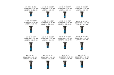 Image of Monstrum Red Dot Screw Kit